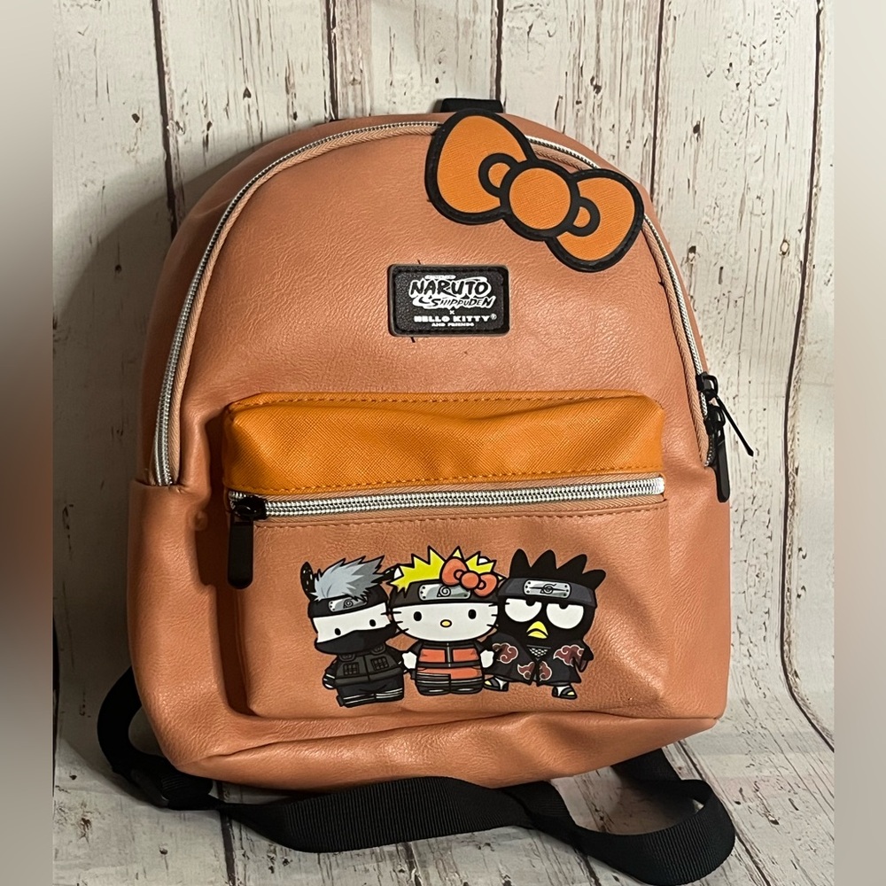 Shonen Jump Naruto Shippuden X Hello Kitty And Friends Mini Backpack